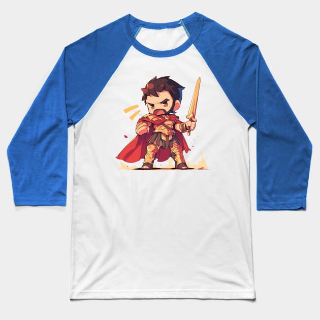 leonidas Baseball T-Shirt by StevenBag